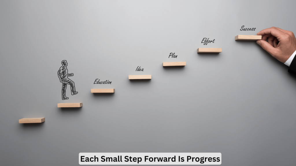 Each Small Step Forward is Progress