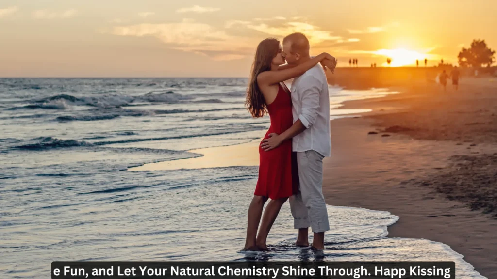 happy kissing