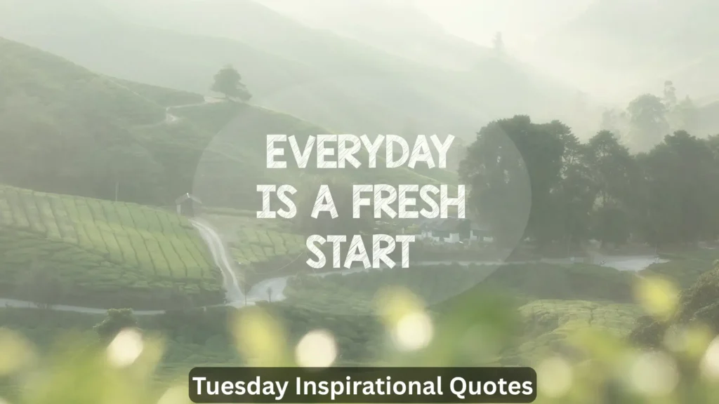 Tuesday Inspirational Quotes