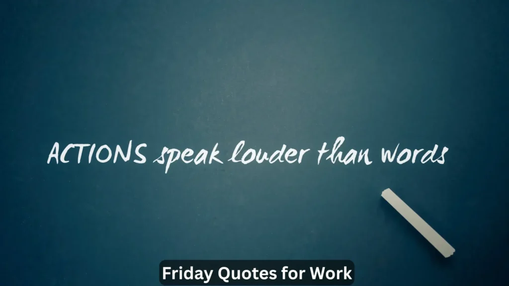 Friday Quotes for Work