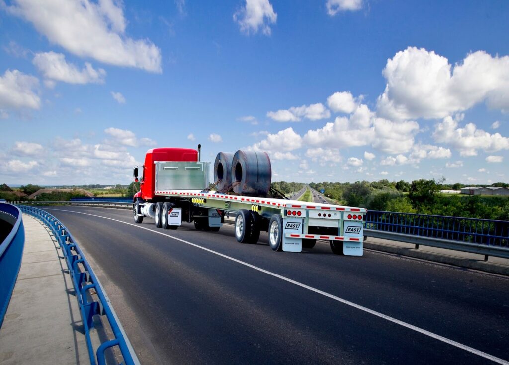 Flatbed Trailer for Safety Before Loading