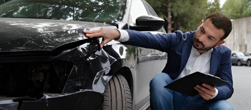 Car Gets Damaged